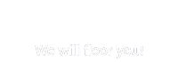 Floorcraft Inc. logo white with transparent background. Flooring installation Cincinnati