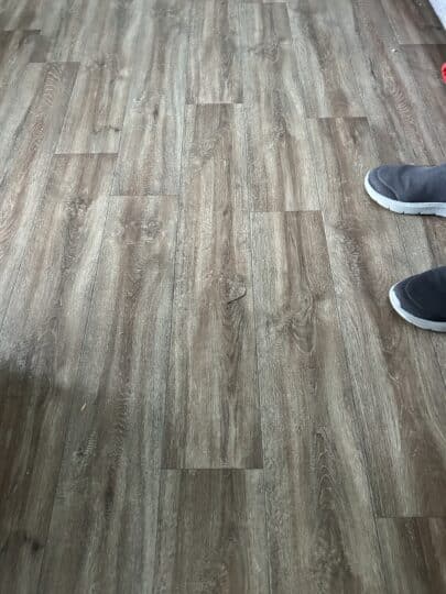 2023-08-14-squeaky-damaged-vinyl-flooring-repair-cincinnati-ohio-after
