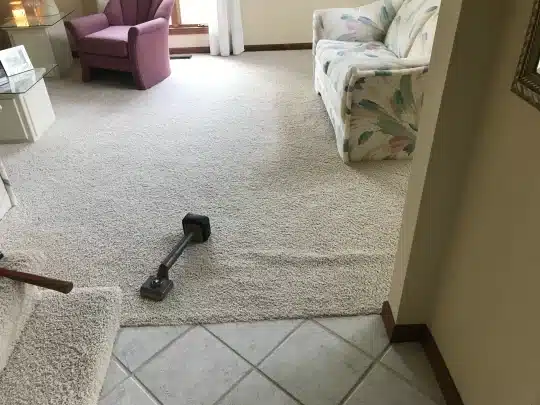 2024-07-12-carpet-re-stretch-carpet-buckle-cincinnati-ohio-before
