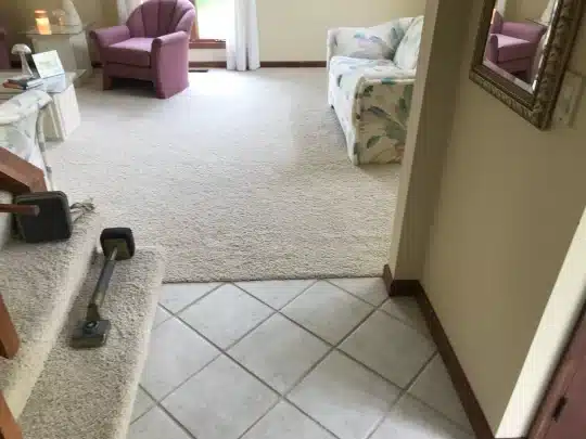 2024-07-12-carpet-re-stretch-carpet-buckle-repair-cincinnati-ohio-after