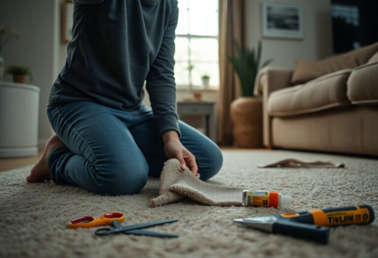 How to Repair and Patch Damaged Carpet in Cincinnati