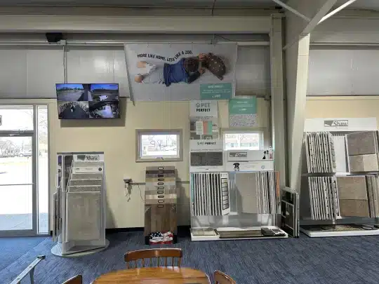 Floorcraft Inc. new expanded flooring showroom Monroe Ohio Greater Cincinnati